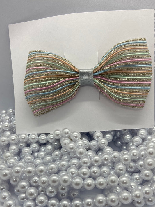 Glitter classic  large hair bow