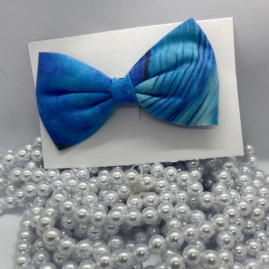 Marble fabric bow