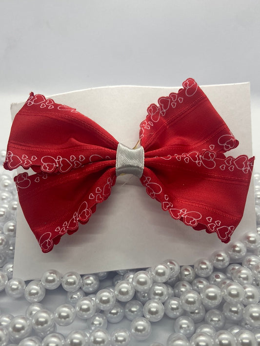 Chilli red butterfly bow